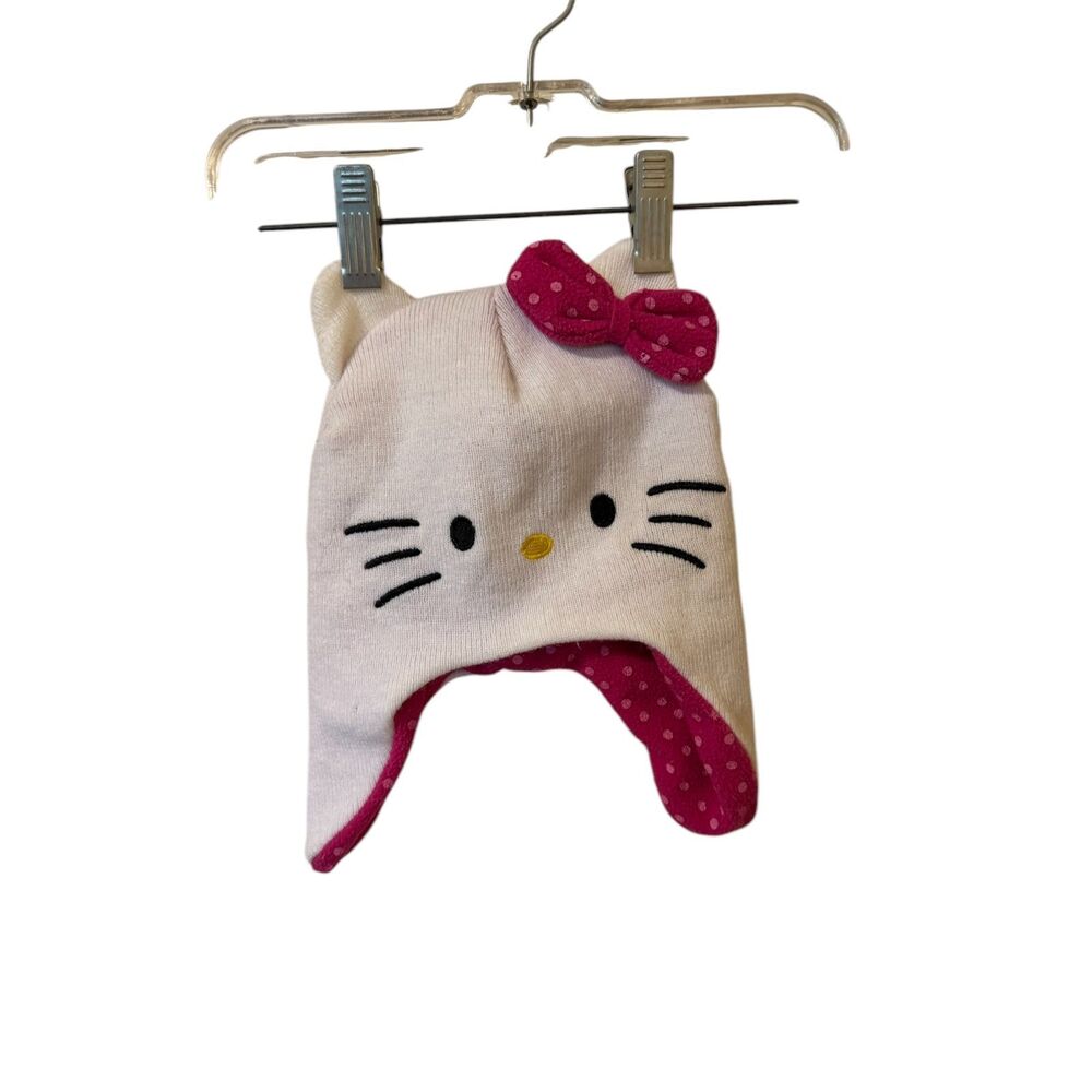Hello Kitty Beanie Girls’ One Size Fits Most Pink
